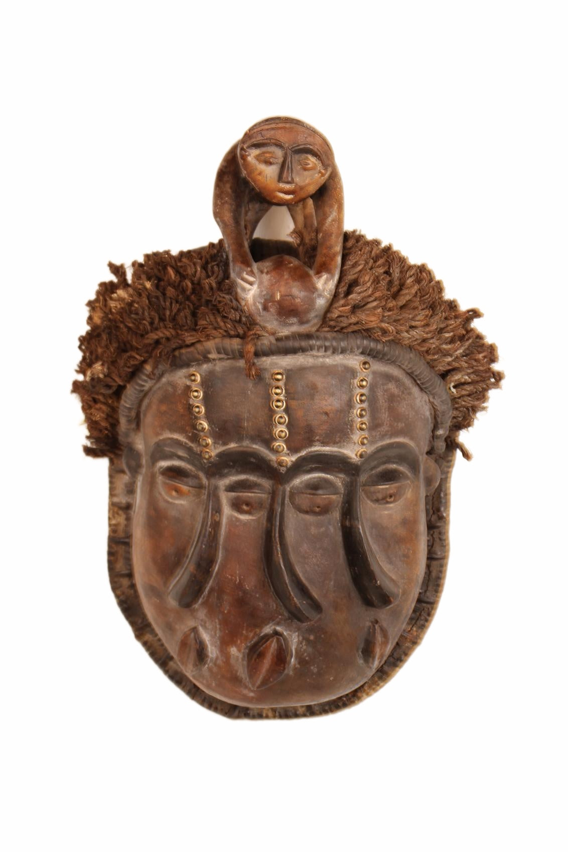 Fang Tribe Mask ~27.6" Tall (New 2026) - Sculpture & Statuary