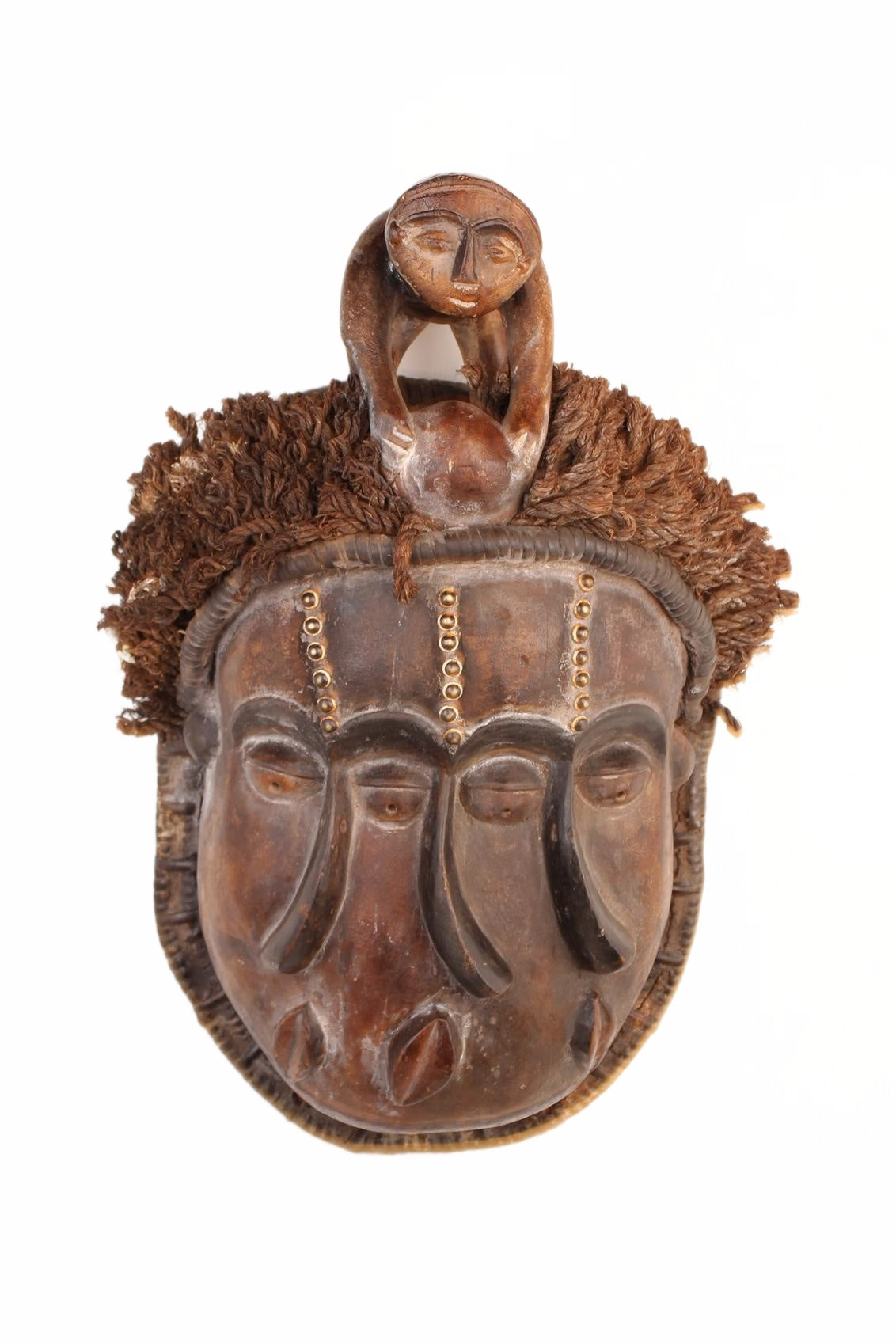 Fang Tribe Mask ~27.6" Tall (New 2026) - Sculpture & Statuary