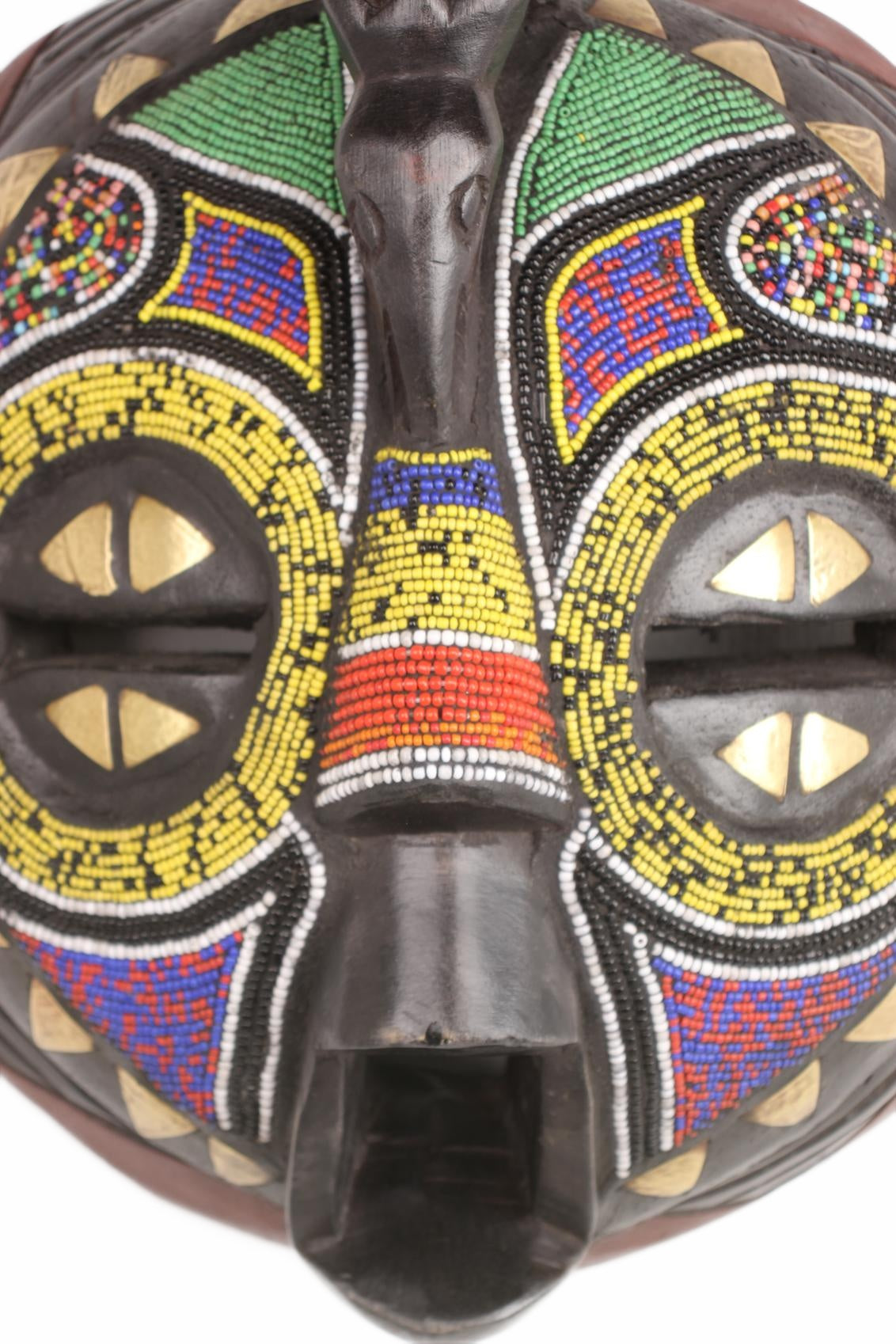 Ashanti Tribe Mask ~13.8" Tall (New 2026) - Masks