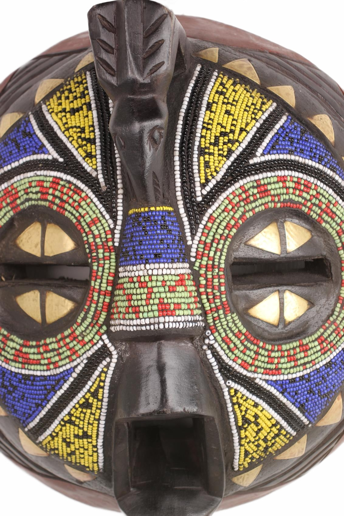 Ashanti Tribe Mask ~13.8" Tall (New 2026) - Masks