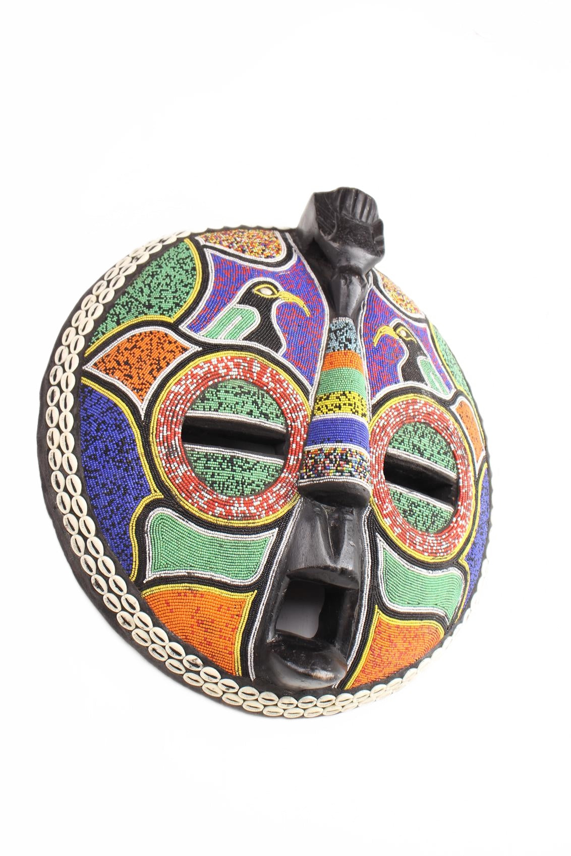 Ashanti Tribe Mask ~20.9" Tall (New 2026) - Masks