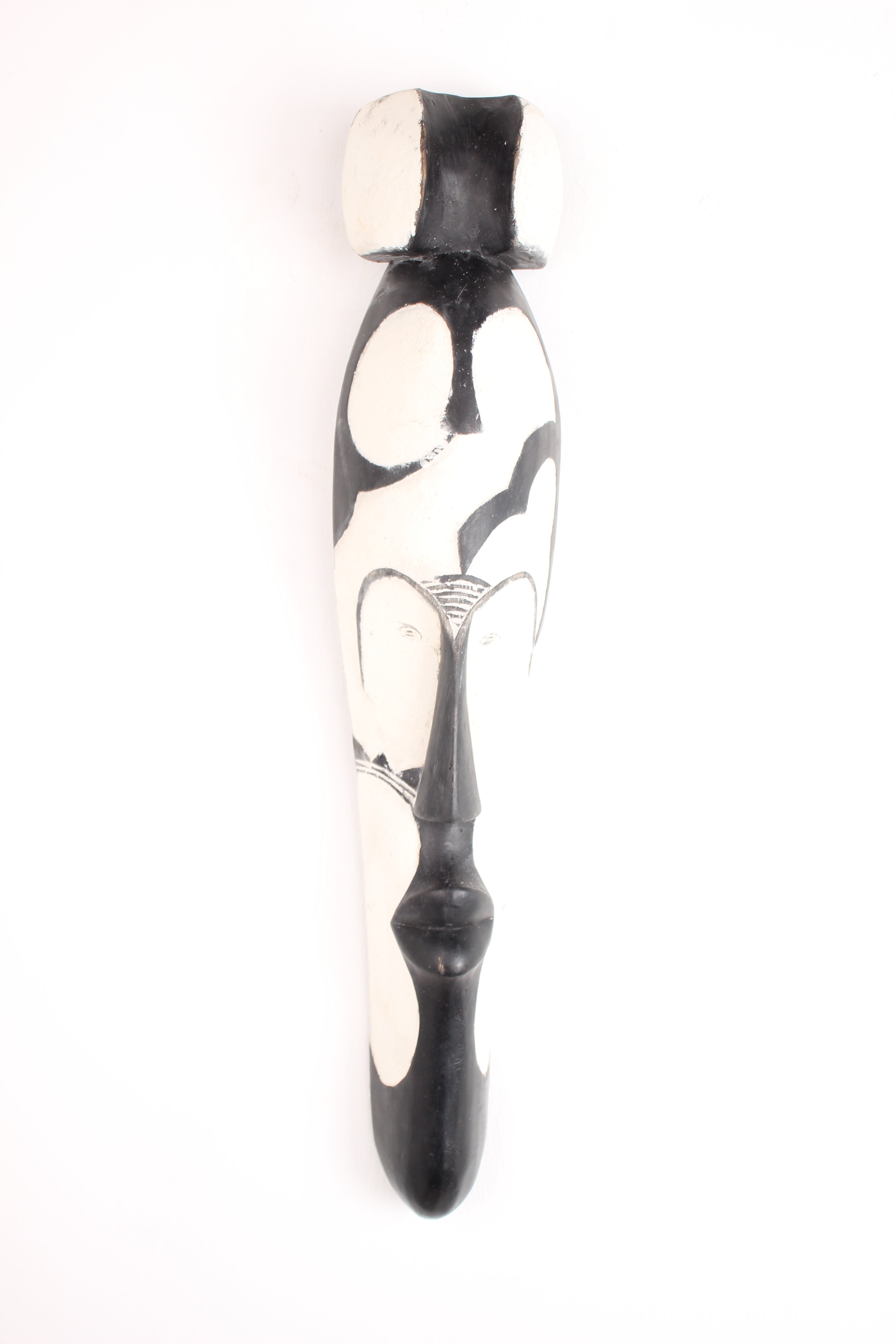 Fang Tribe Painted Mask ~19.7" Tall (New 2026) - Masks