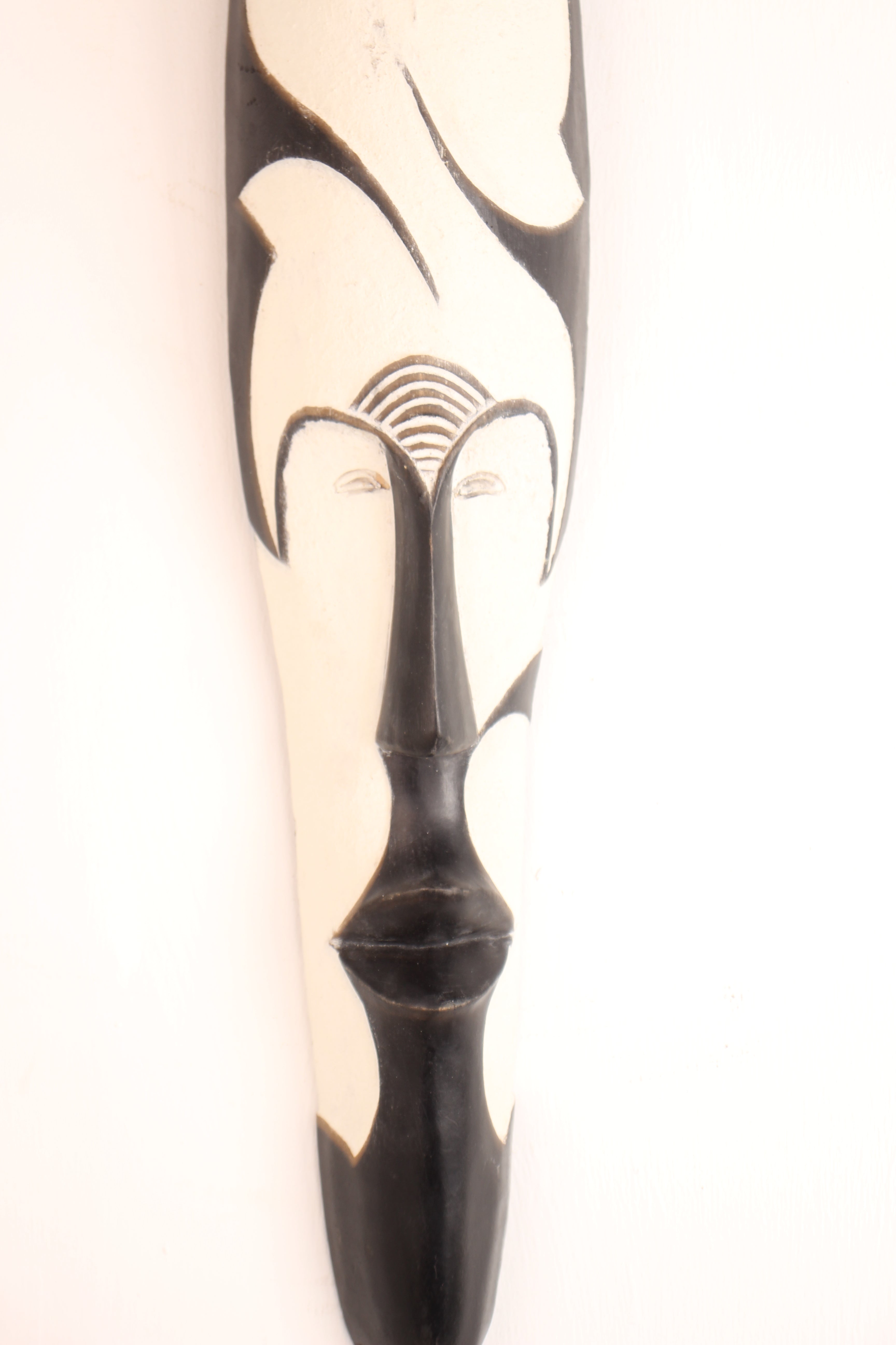 Fang Tribe Painted Mask ~19.7" Tall (New 2026) - Masks