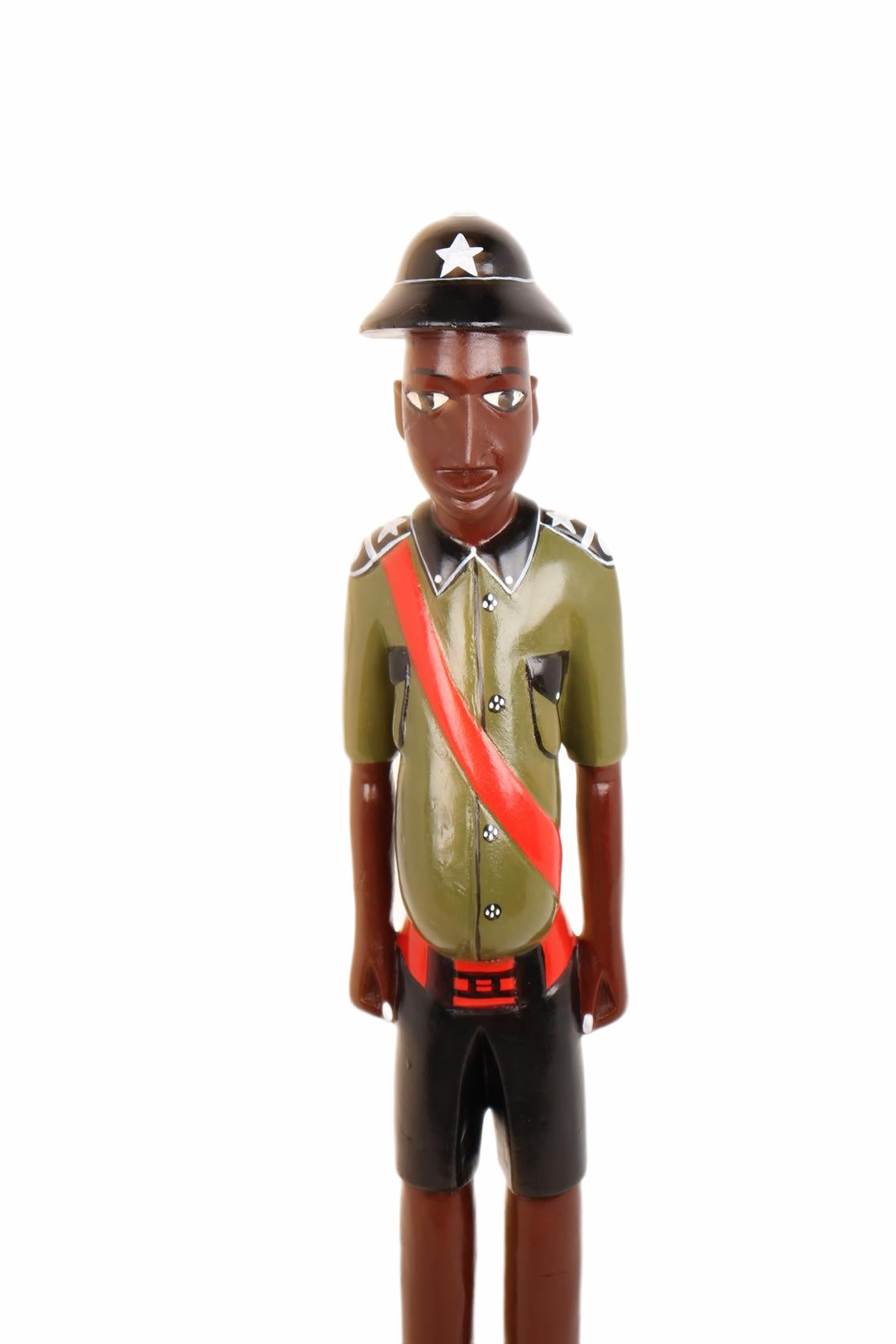 Baule Tribe African Colonial Figures ~33.1" Tall (New 2026) - Sculpture & Statuary