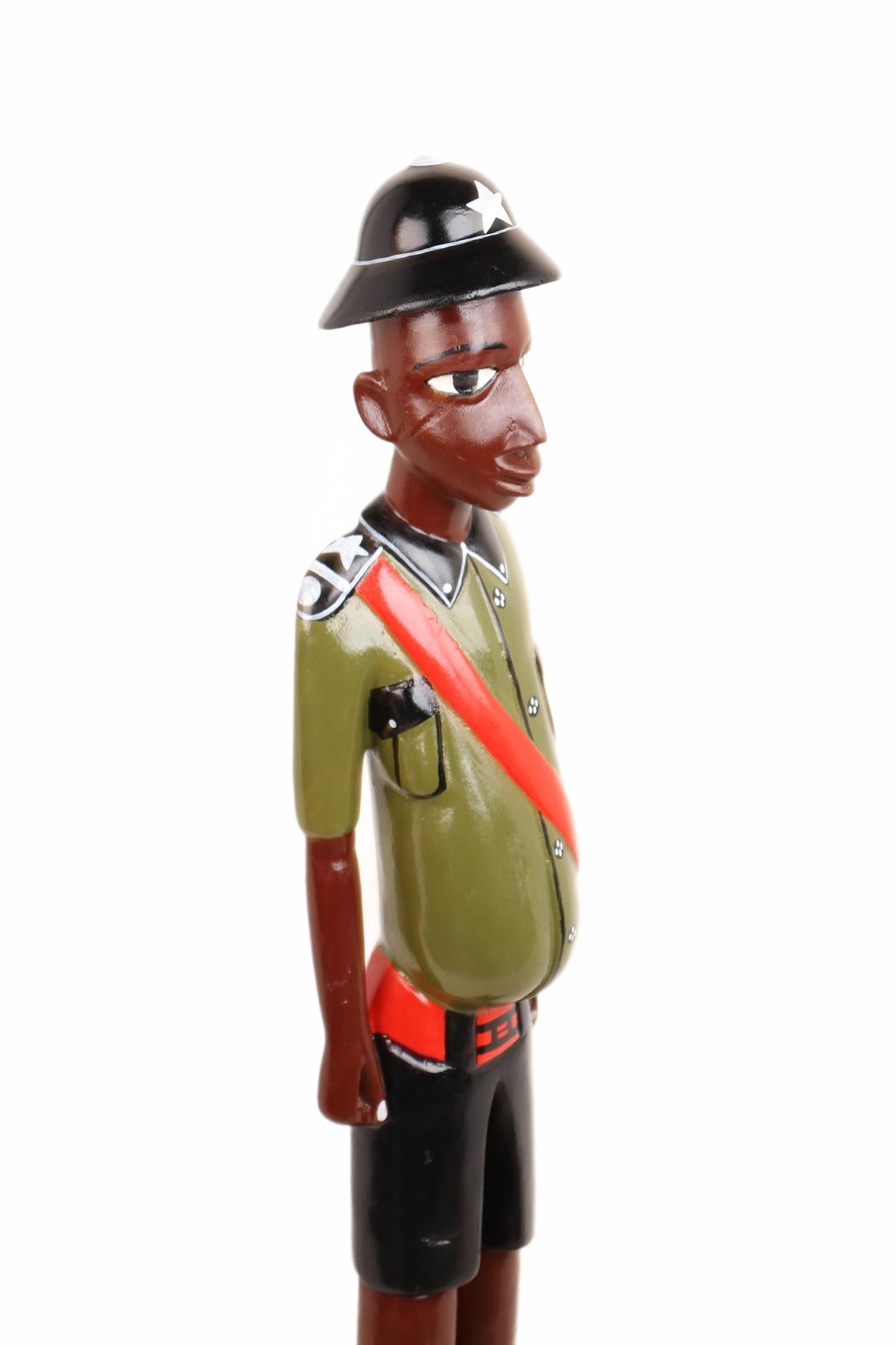 Baule Tribe African Colonial Figures ~33.1" Tall (New 2026) - Sculpture & Statuary
