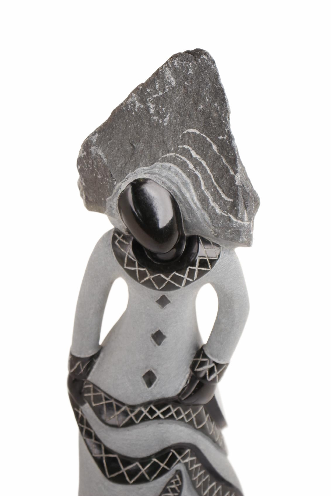 Shona Tribe Springstone Sassy Ladies ~27.6" Tall (New 2026) - Sculpture & Statuary
