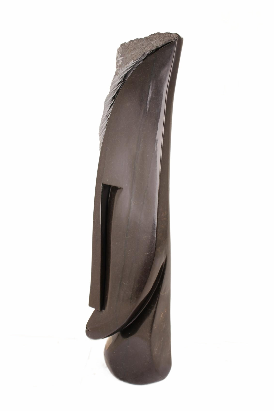 Shona Tribe Springstone Chief ~42.1" Tall (New 2026) - Sculpture & Statuary