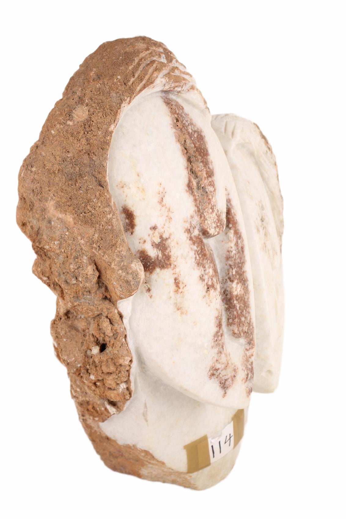 Shona Tribe Dolomite Mother and Child ~21.7" Tall (New 2026) - Sculpture & Statuary