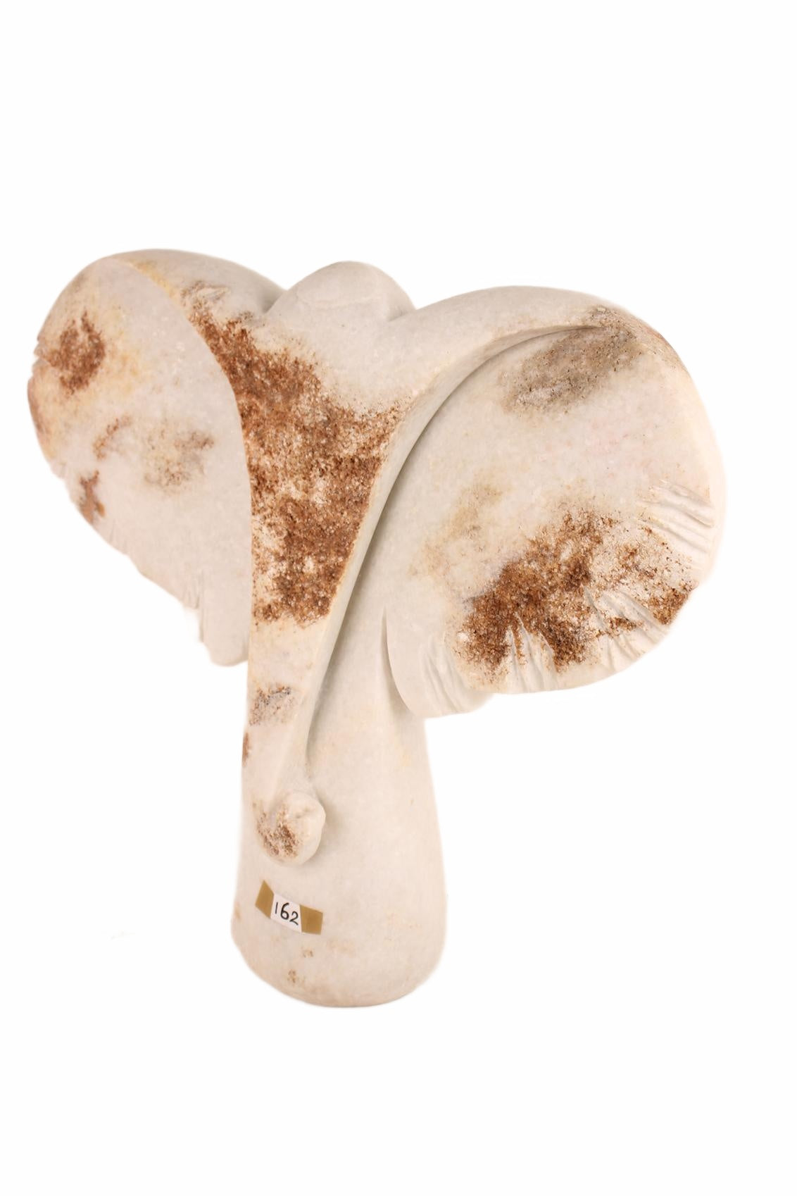 Shona Tribe Dolomite Elephant ~27.6" Tall (New 2026) - Sculpture & Statuary