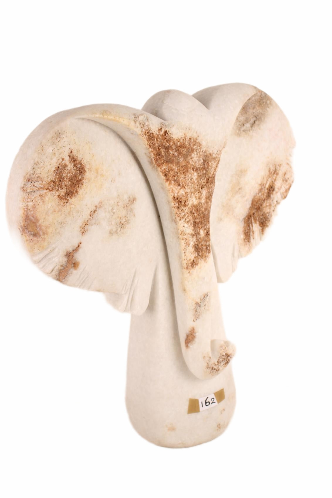 Shona Tribe Dolomite Elephant ~27.6" Tall (New 2026) - Sculpture & Statuary