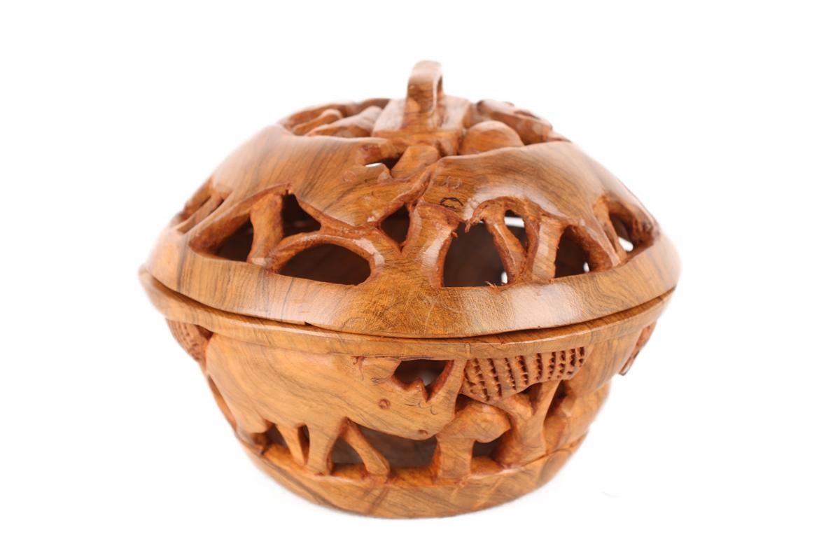 Ndebele/Matabele Tribe Motopo Basket ~7.1" Tall (New 2026) - Utilitarian & Ritual Objects