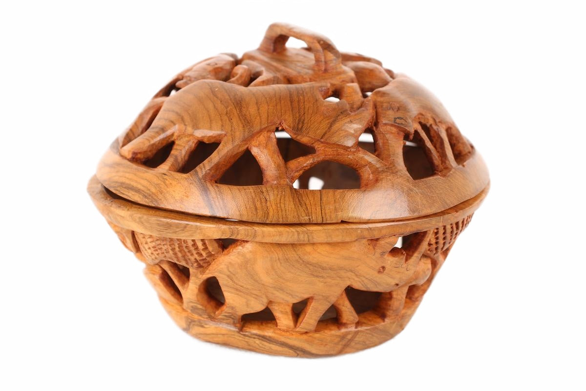 Ndebele/Matabele Tribe Motopo Basket ~7.1" Tall (New 2026) - Utilitarian & Ritual Objects