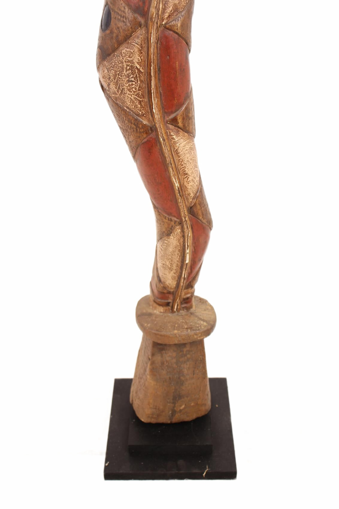 Baga Tribe Snake Sculpture ~58.7" Tall (New 2026) - Sculpture & Statuary