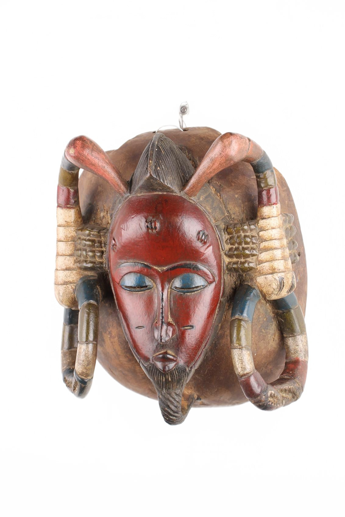 Baule Tribe Mask ~16.1" Tall (New 2026) - Masks