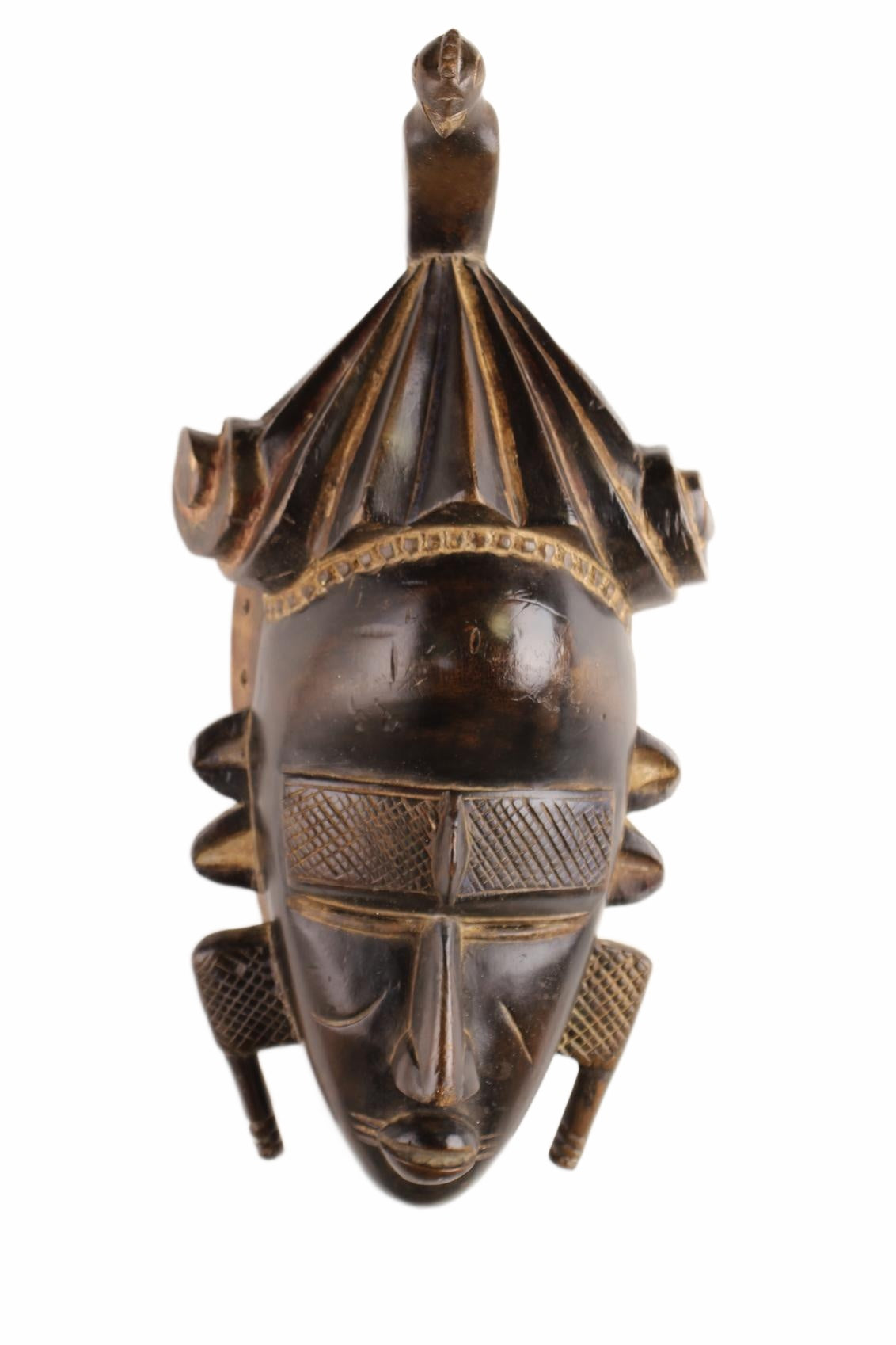 Baule Tribe Mask ~18.9" Tall (New 2026) - Masks