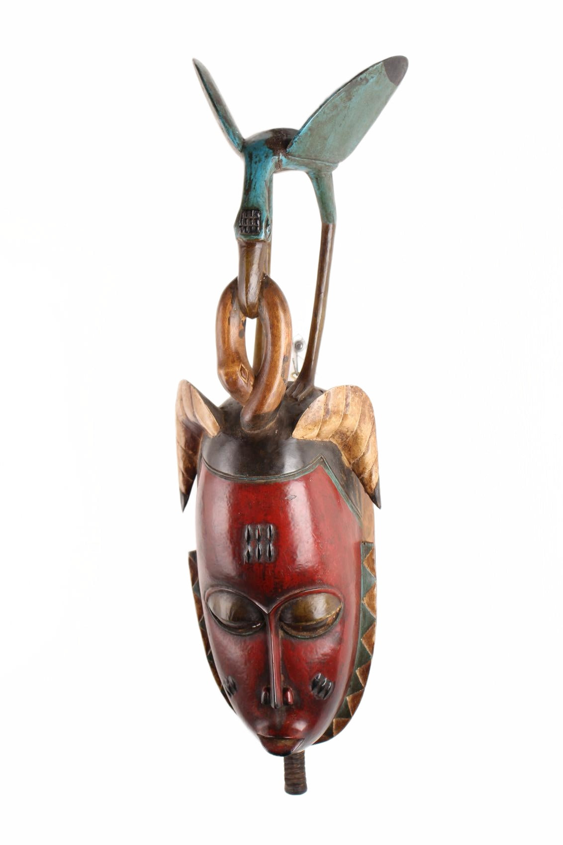 Guro Tribe Mask ~28.3" Tall (New 2026) - Masks