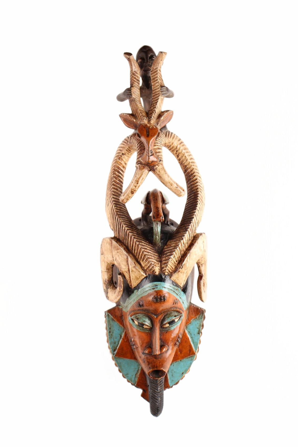 Guro Tribe Mask ~25.2" Tall (New 2026) - Masks