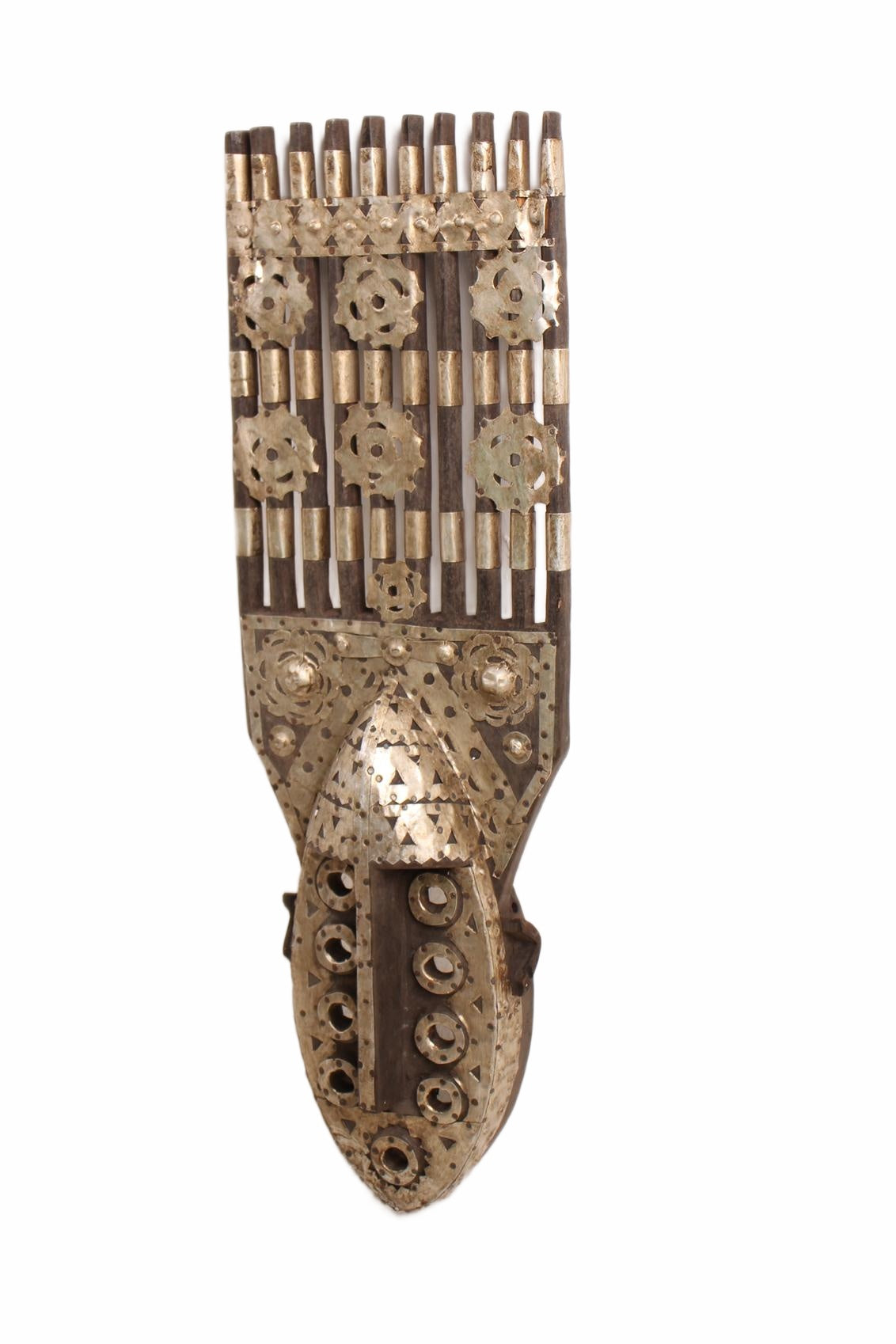 Bambara (Bamana) Tribe Mask ~32.3" Tall (New 2026) - Masks
