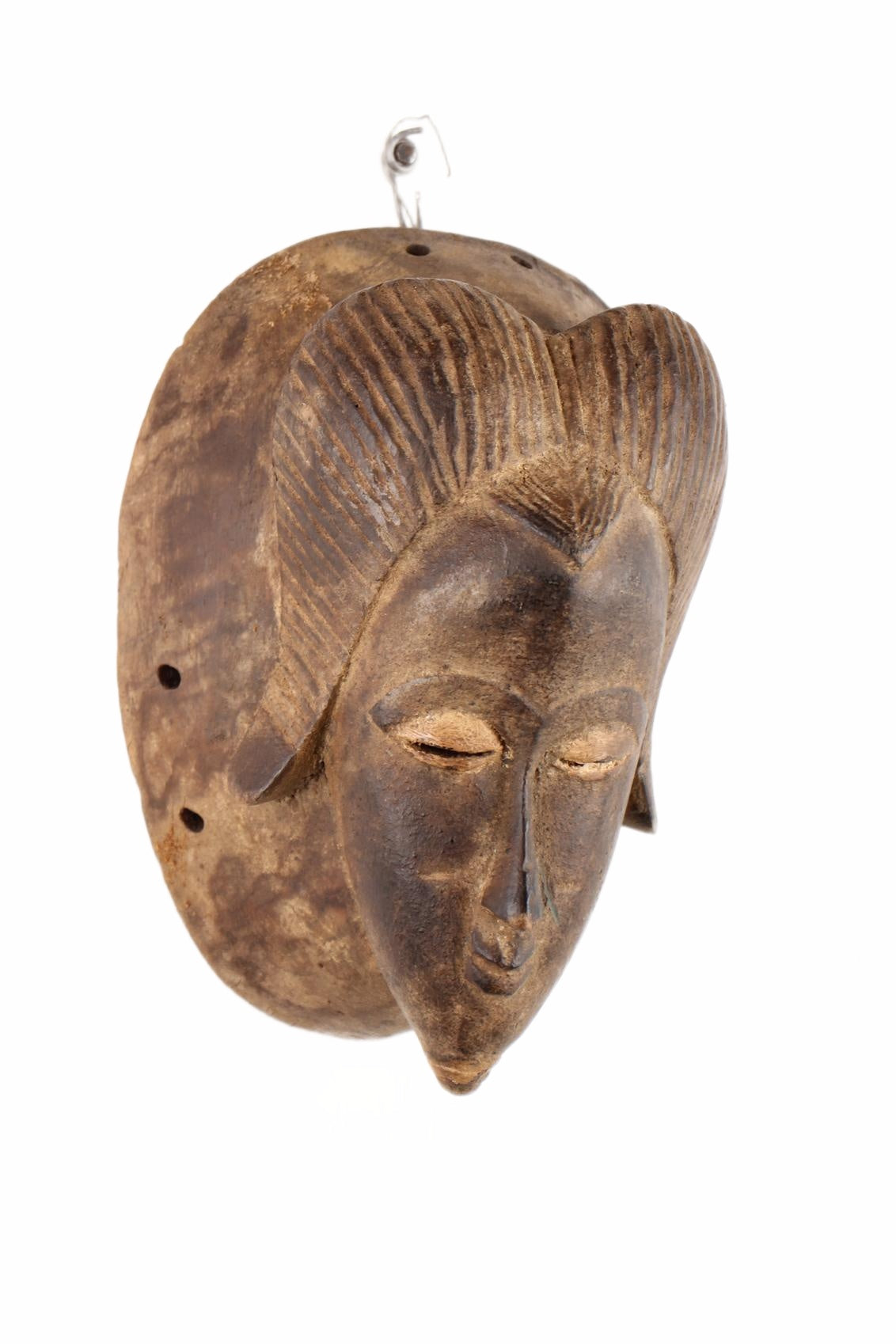 Baule Tribe Mask ~10.6" Tall (New 2026) - Masks