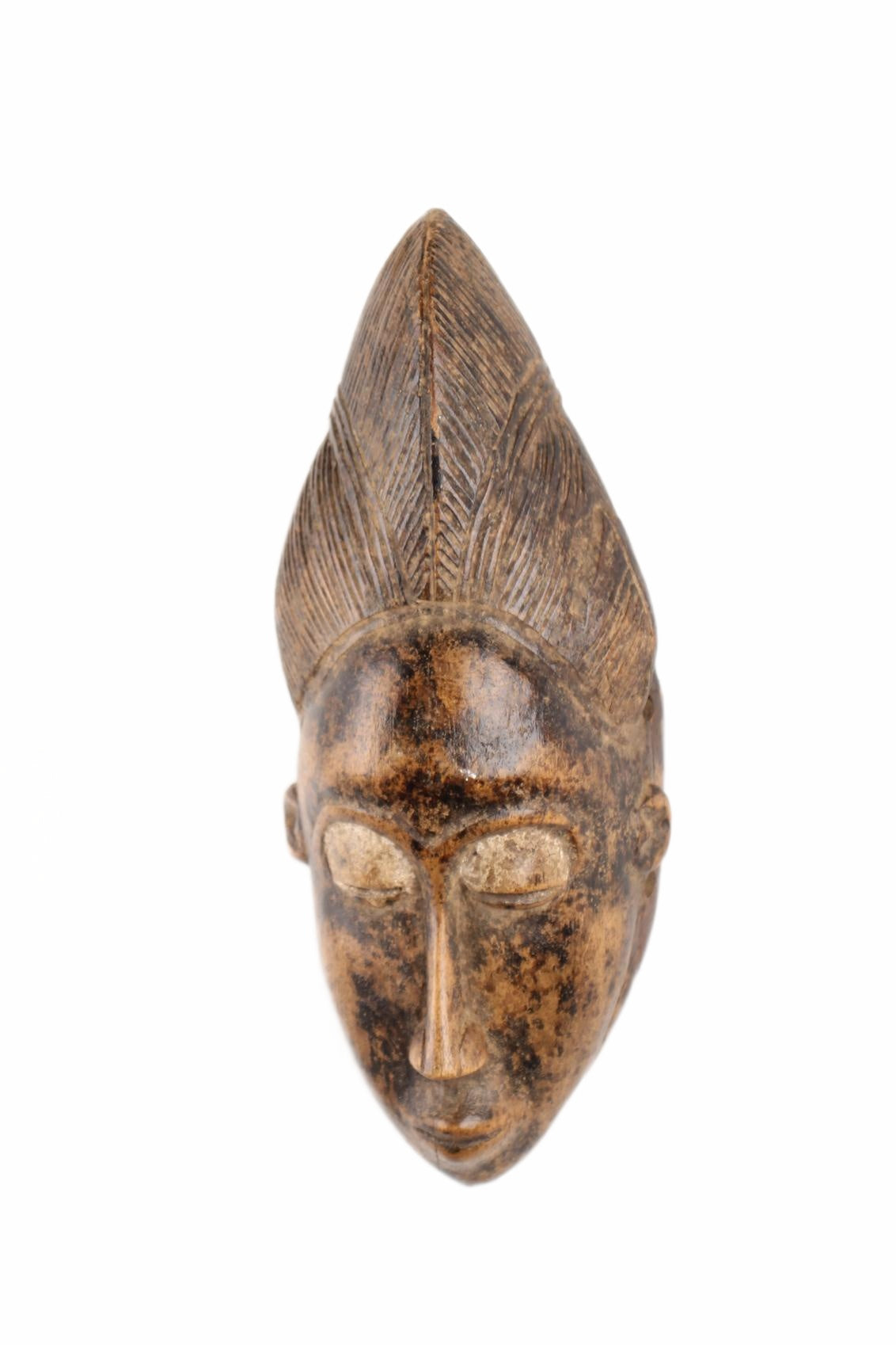 Baule Tribe Mask ~13.0" Tall (New 2026) - Masks