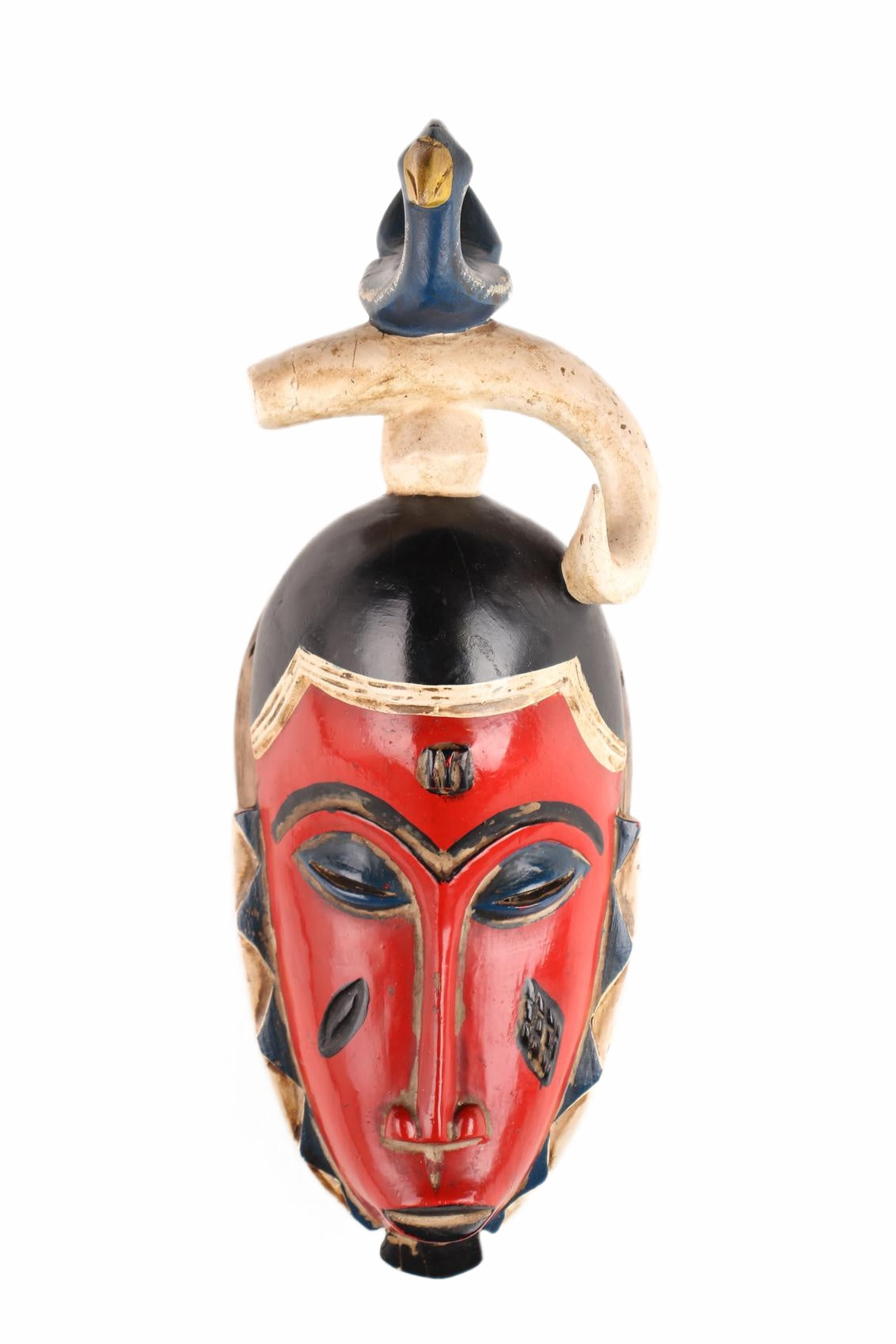 Guro Tribe Mask ~15.4" Tall (New 2026) - Masks