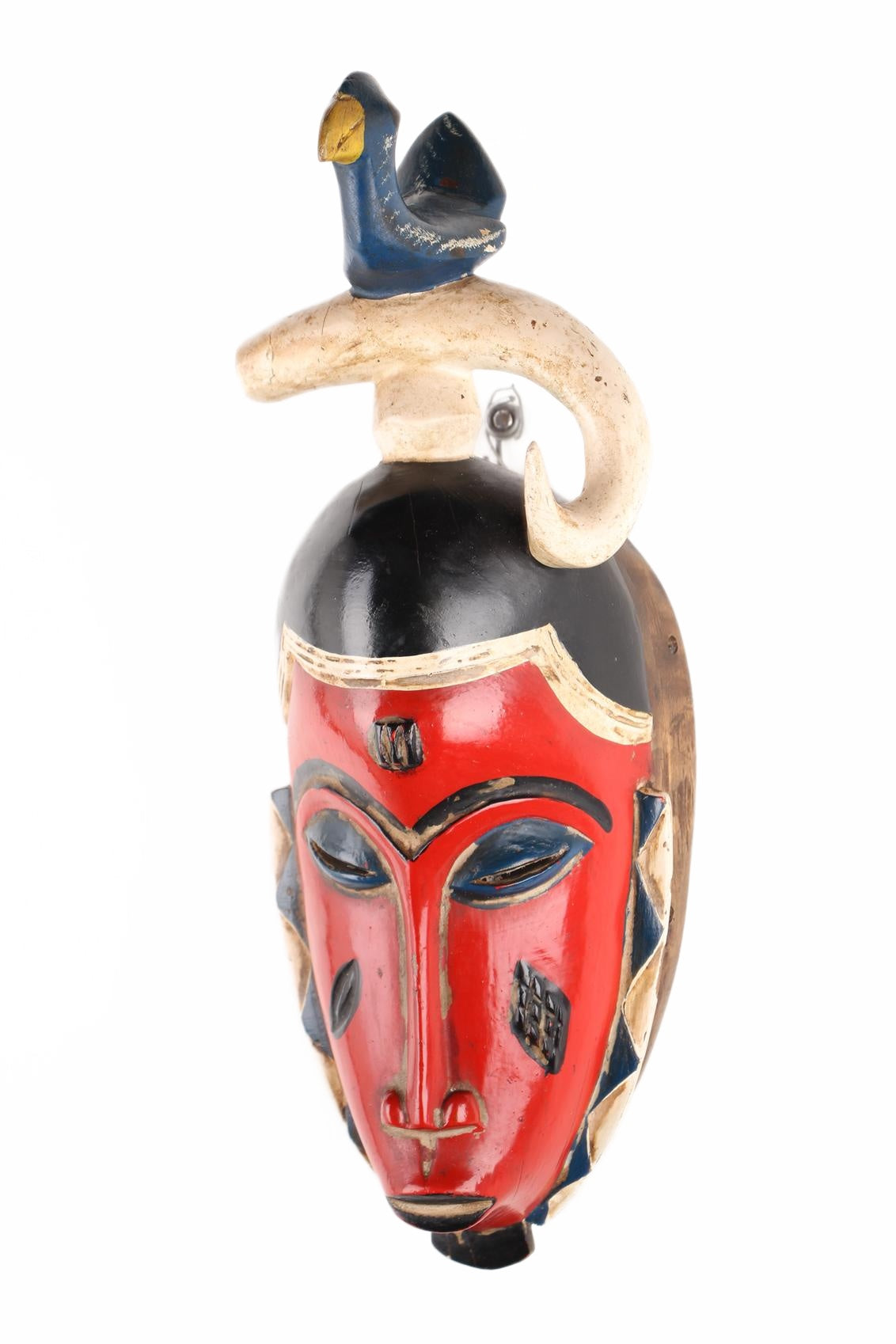 Guro Tribe Mask ~15.4" Tall (New 2026) - Masks