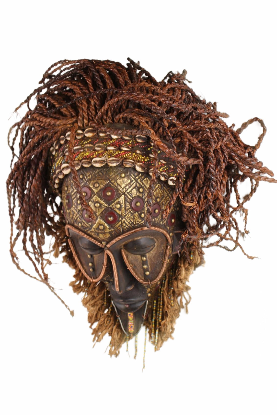 Chokwe Tribe Mask ~20.1" Tall (New 2026) - Masks