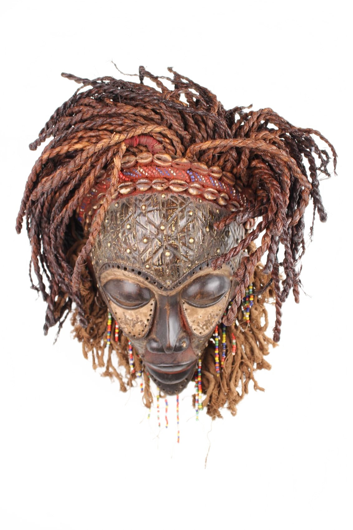 Chokwe Tribe Mask ~15.7" Tall (New 2026) - Masks