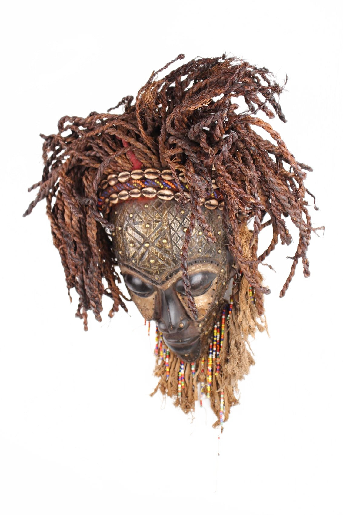 Chokwe Tribe Mask ~17.3" Tall (New 2026) - Masks