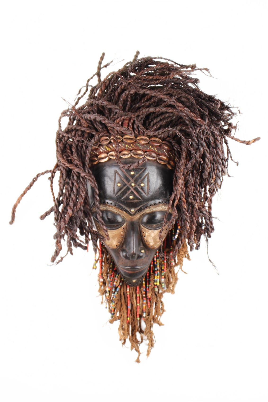 Chokwe Tribe Mask ~15.7" Tall (New 2026) - Masks