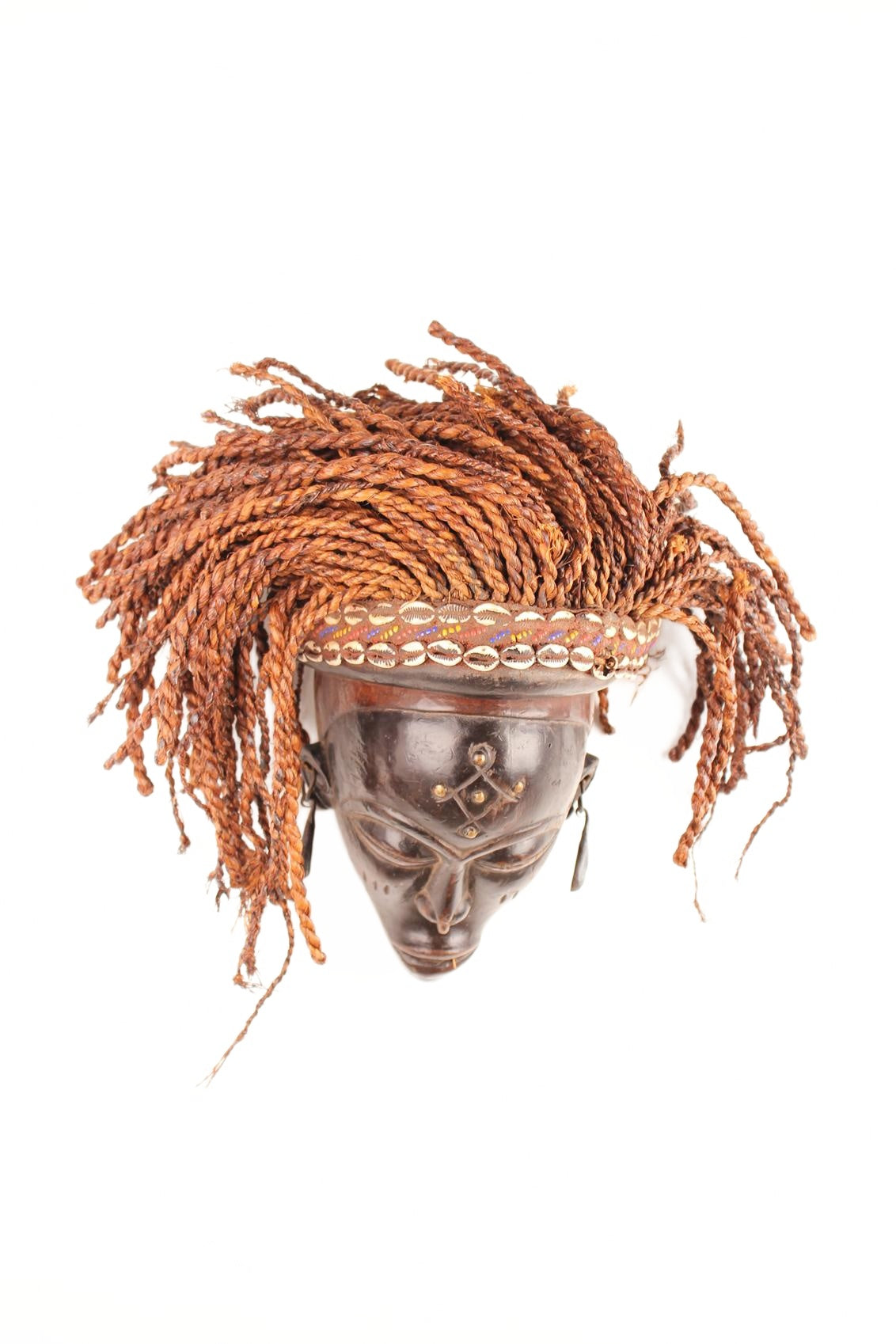 Chokwe Tribe Mask ~14.6" Tall (New 2026) - Masks
