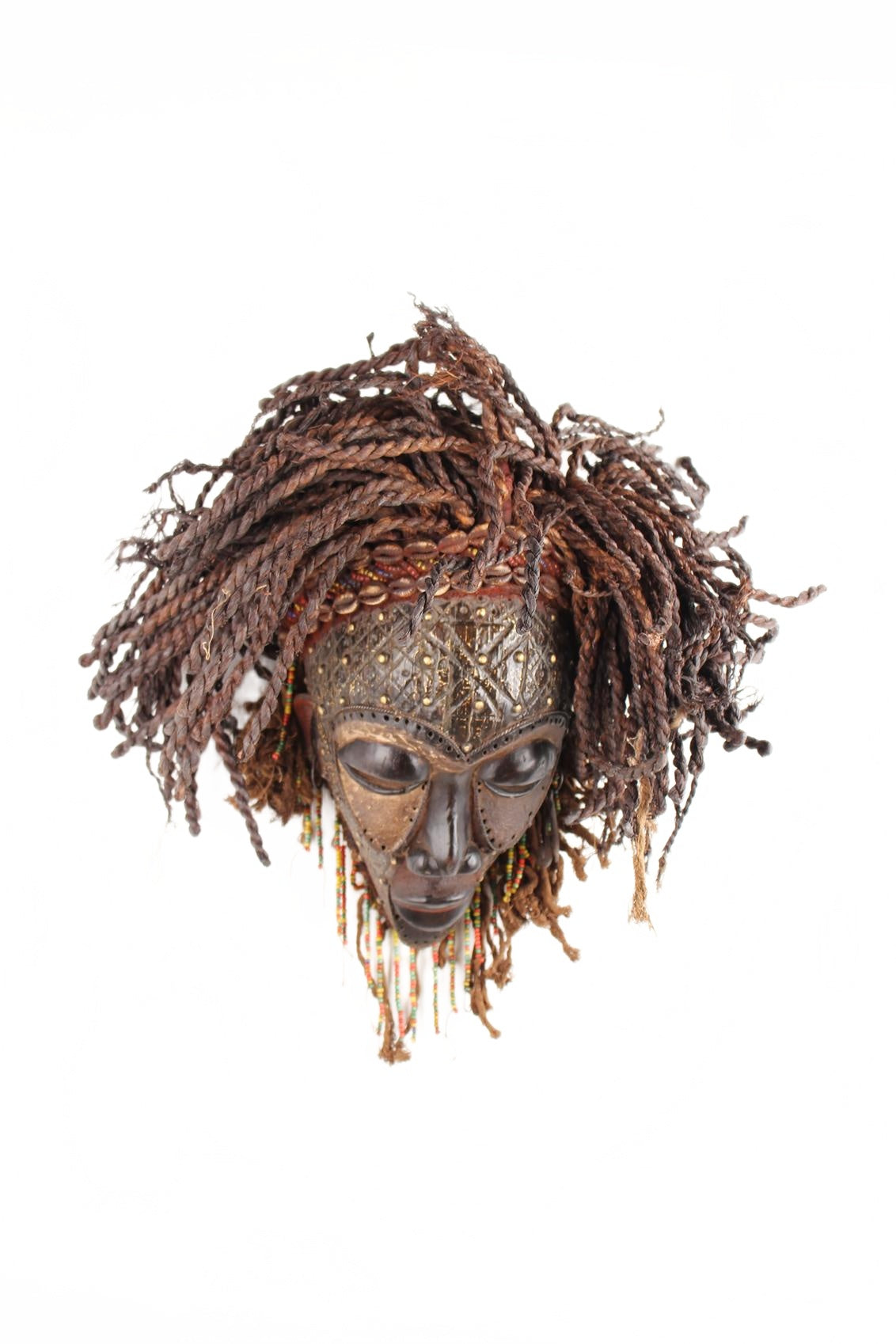 Chokwe Tribe Mask ~16.1" Tall (New 2026) - Masks