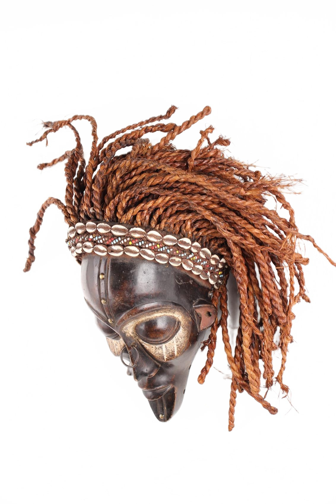 Chokwe Tribe Mask ~11.4" Tall (New 2026) - Masks