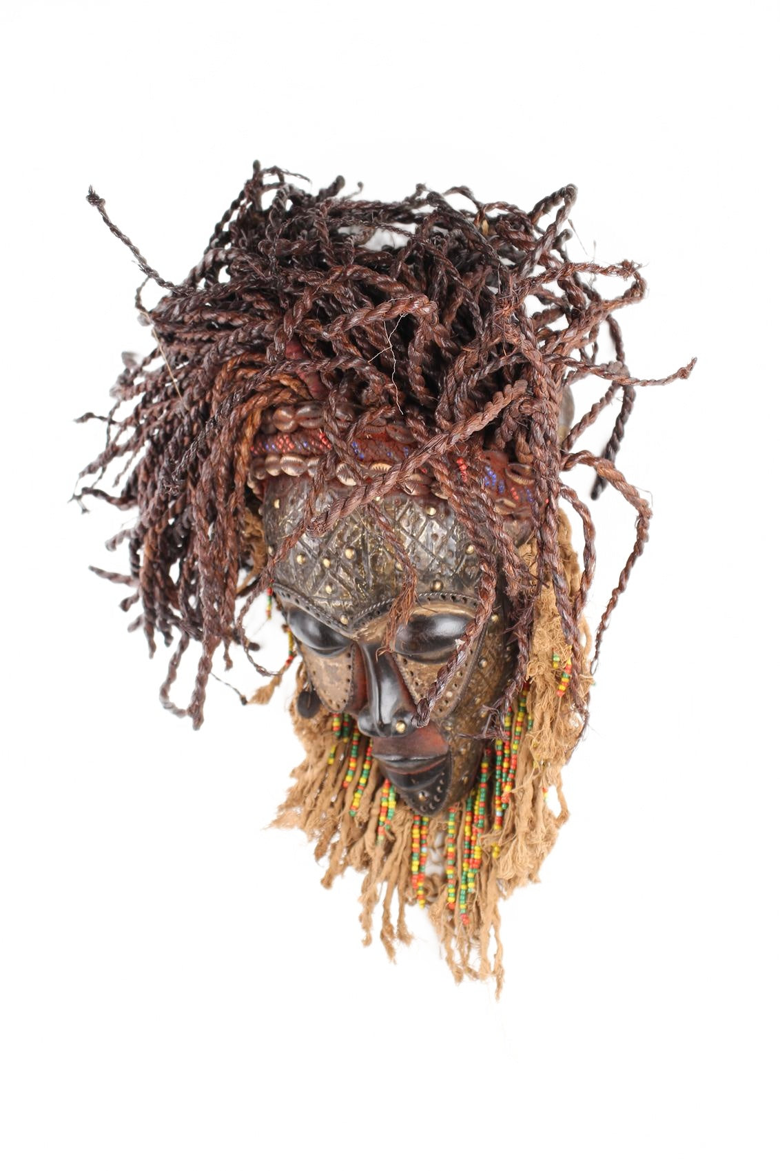 Chokwe Tribe Mask ~14.6" Tall (New 2026) - Masks