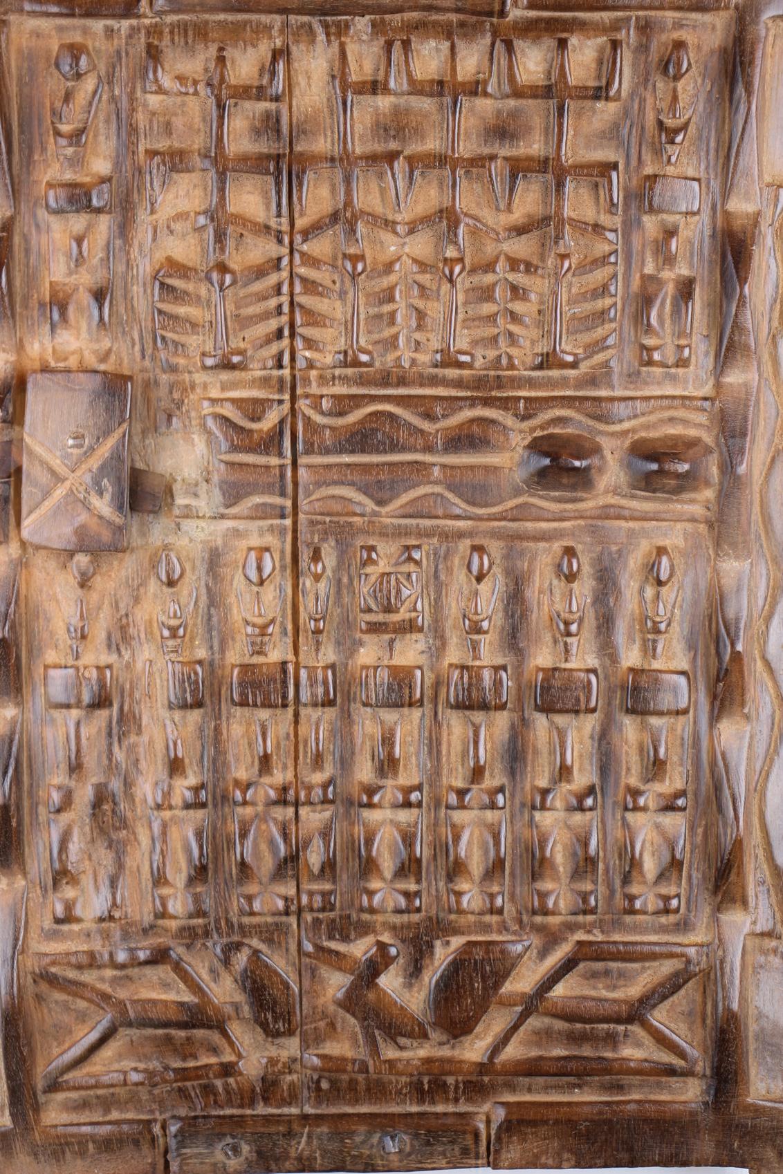Dogon Tribe Door ~25.6" Tall (New 2026) - Wall Art