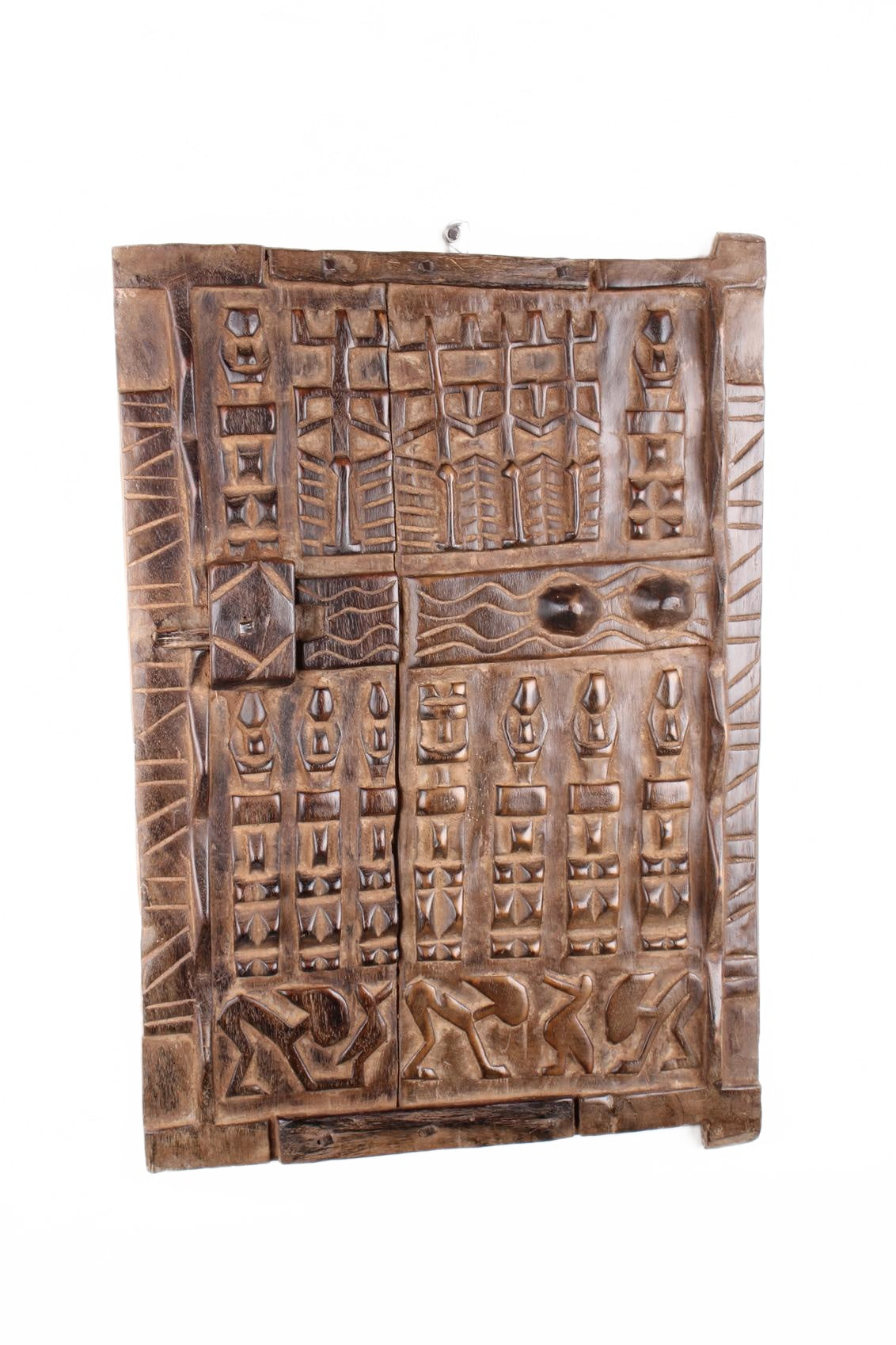 Dogon Tribe Door ~25.2" Tall (New 2026) - Wall Art