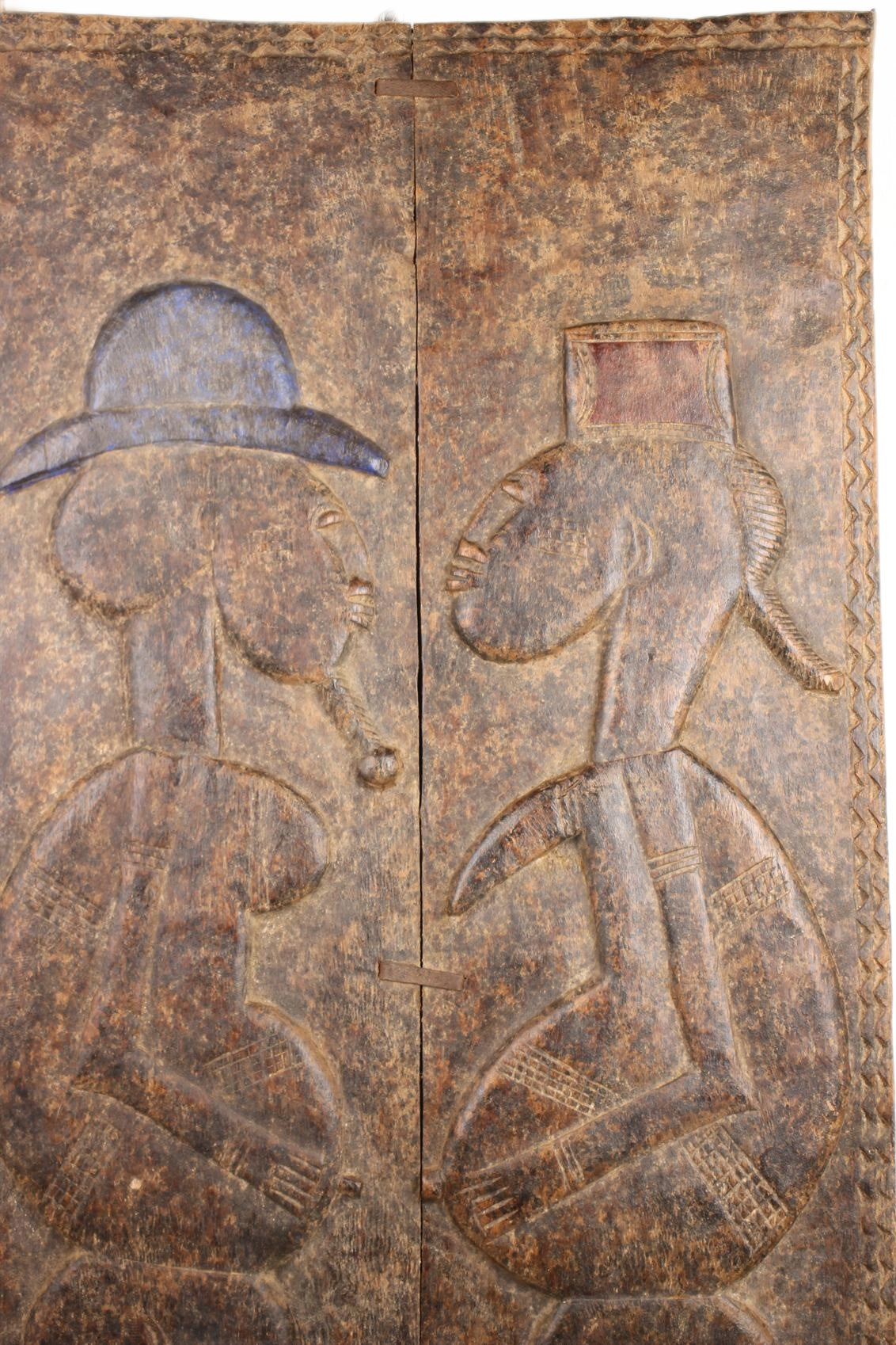 Baule Tribe Doors ~58.3" Tall (New 2026) - Wall Art