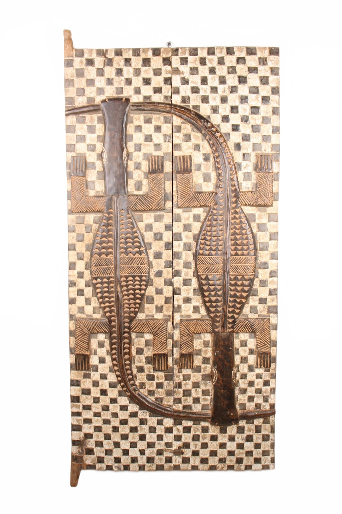 Baule Tribe Doors ~20.1" Tall (New 2026) - Wall Art