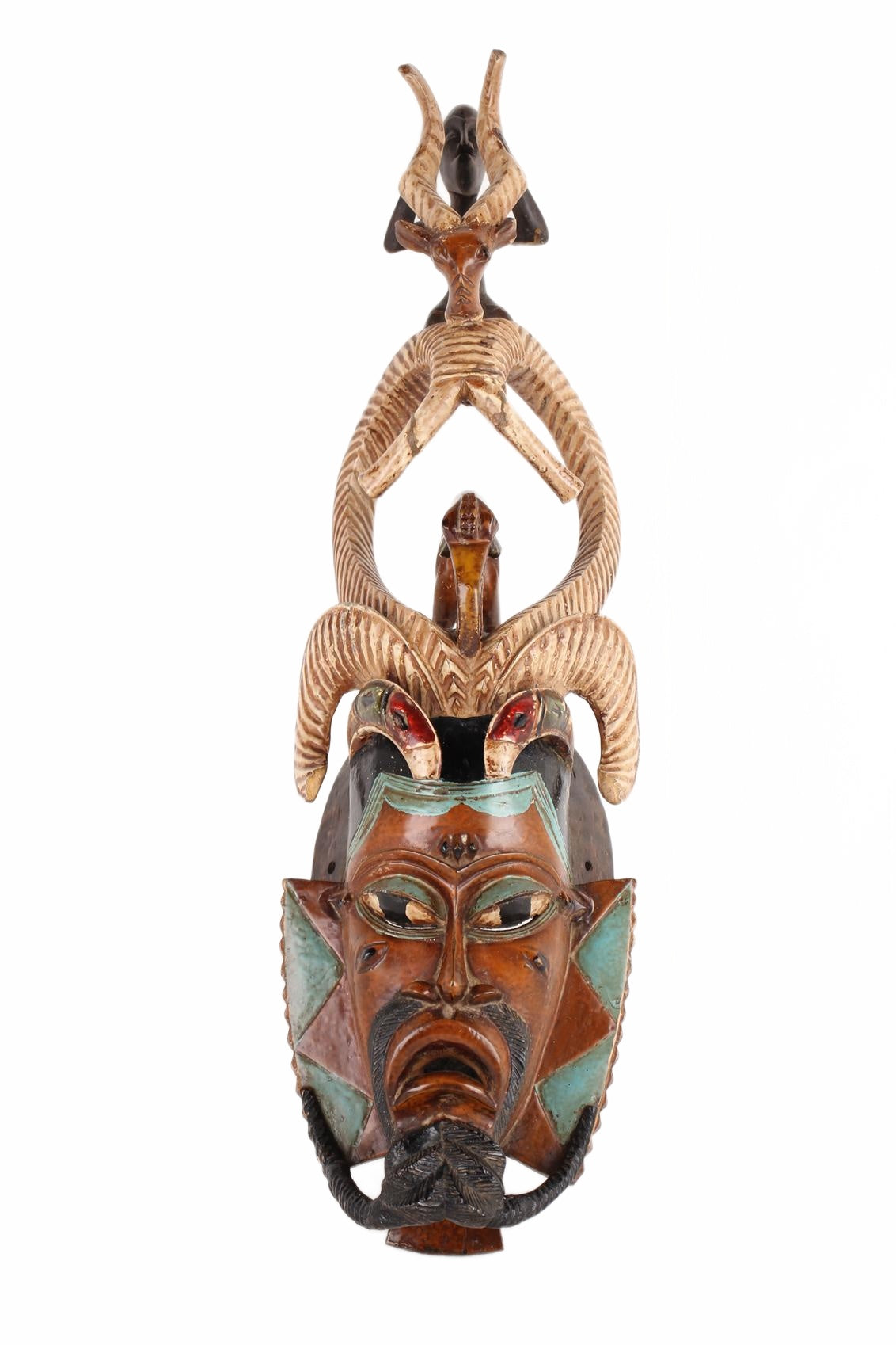 Guro Tribe Mask ~29.5" Tall (New 2026) - Masks