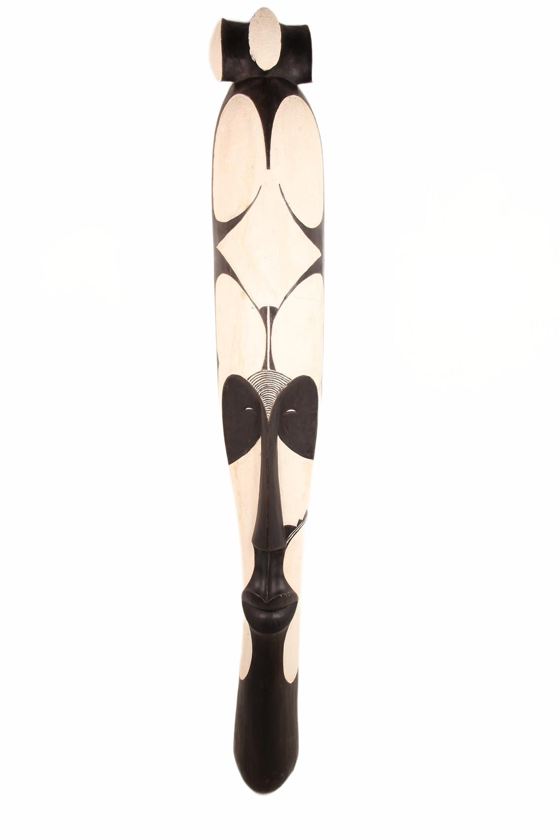 Fang Tribe Painted Mask ~80.3" Tall (New 2026) - Masks