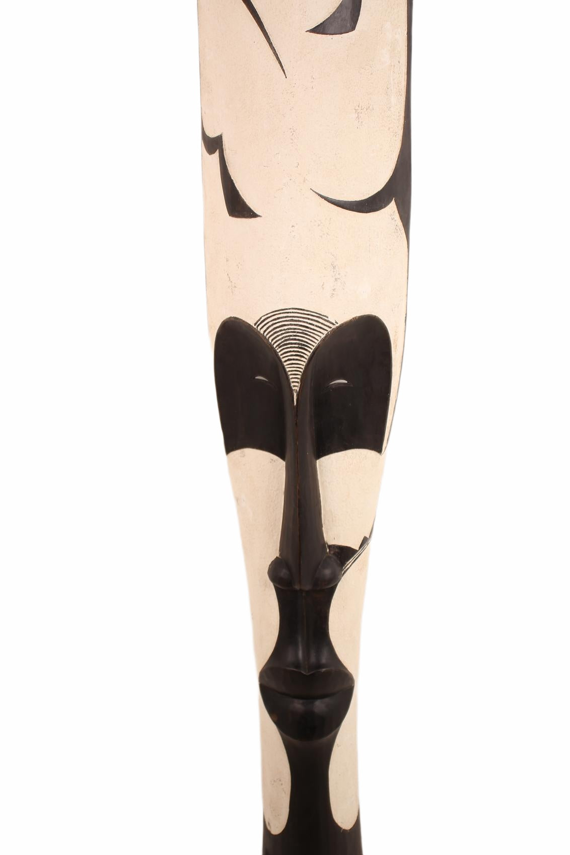 Fang Tribe Painted Mask ~69.3" Tall (New 2026) - Masks