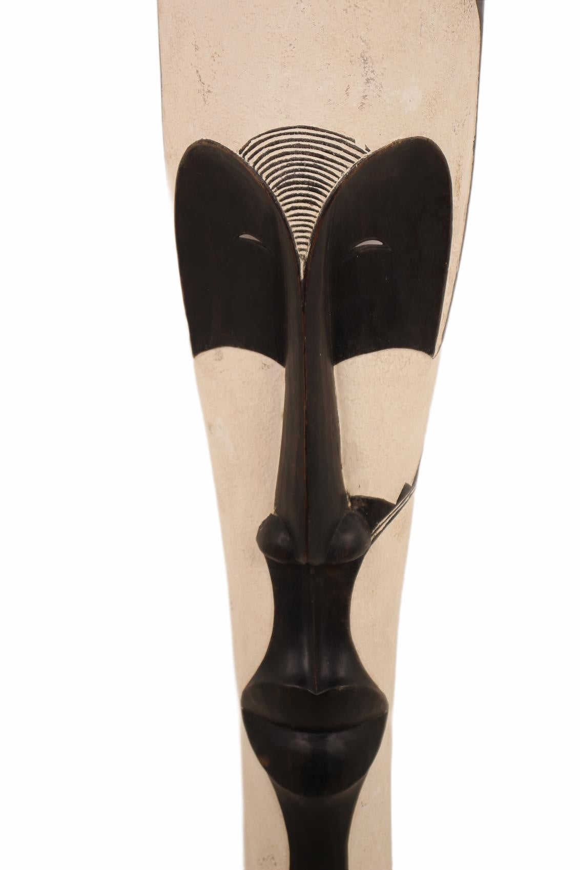 Fang Tribe Painted Mask ~69.3" Tall (New 2026) - Masks