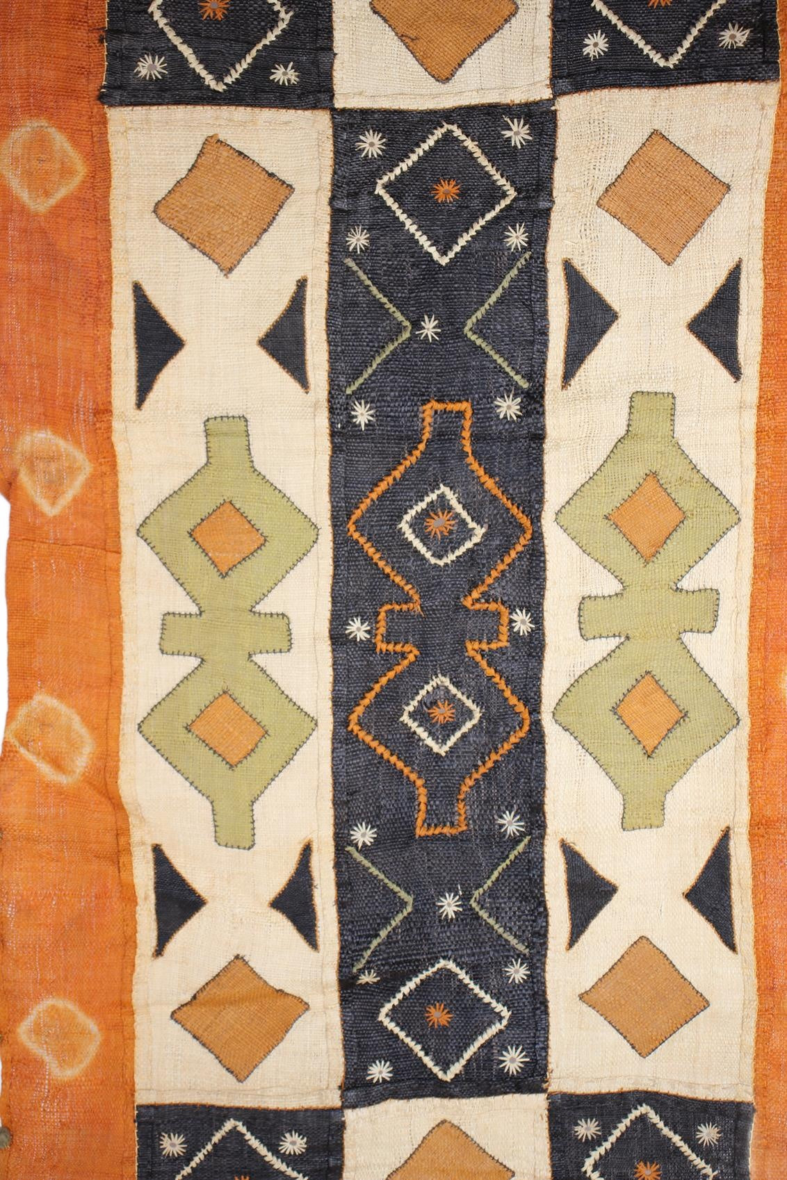 Kuba/Bakuba Tribe African Fabric ~173.2" Tall (New 2026) - Textiles & Apparel