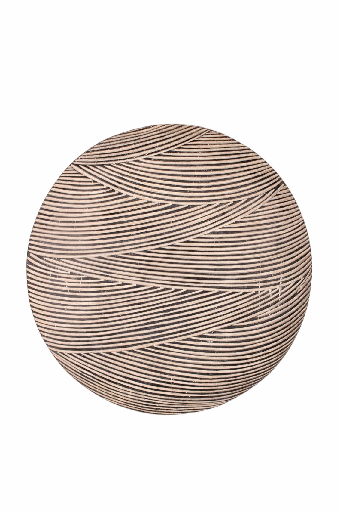 Bamileke Tribe Oval Shaped Wooden Shield ~20.1" Tall (New 2026) - Sculpture & Statuary