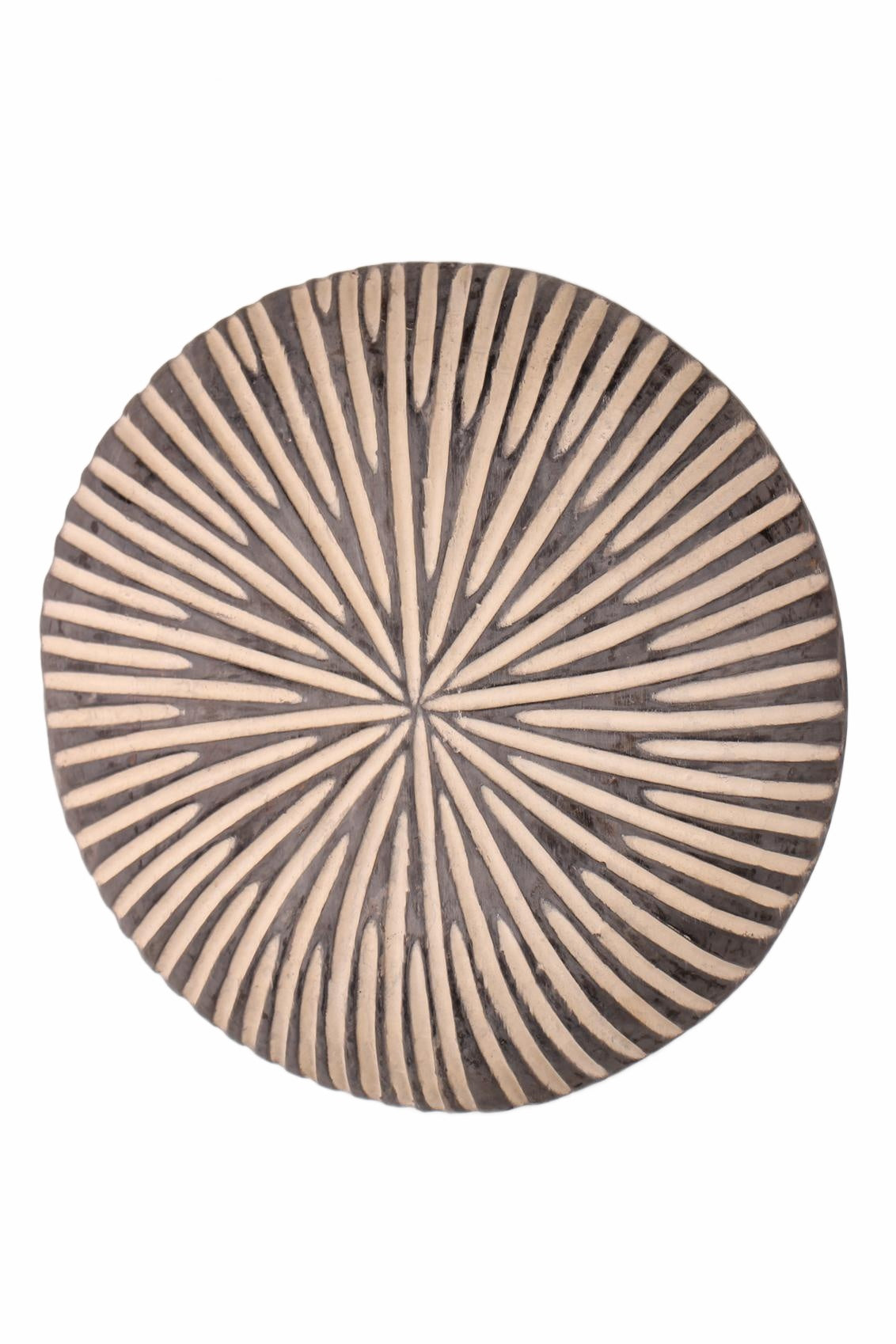 Bamileke Tribe Oval Shaped Wooden Shield ~20.1" Tall (New 2026) - Sculpture & Statuary