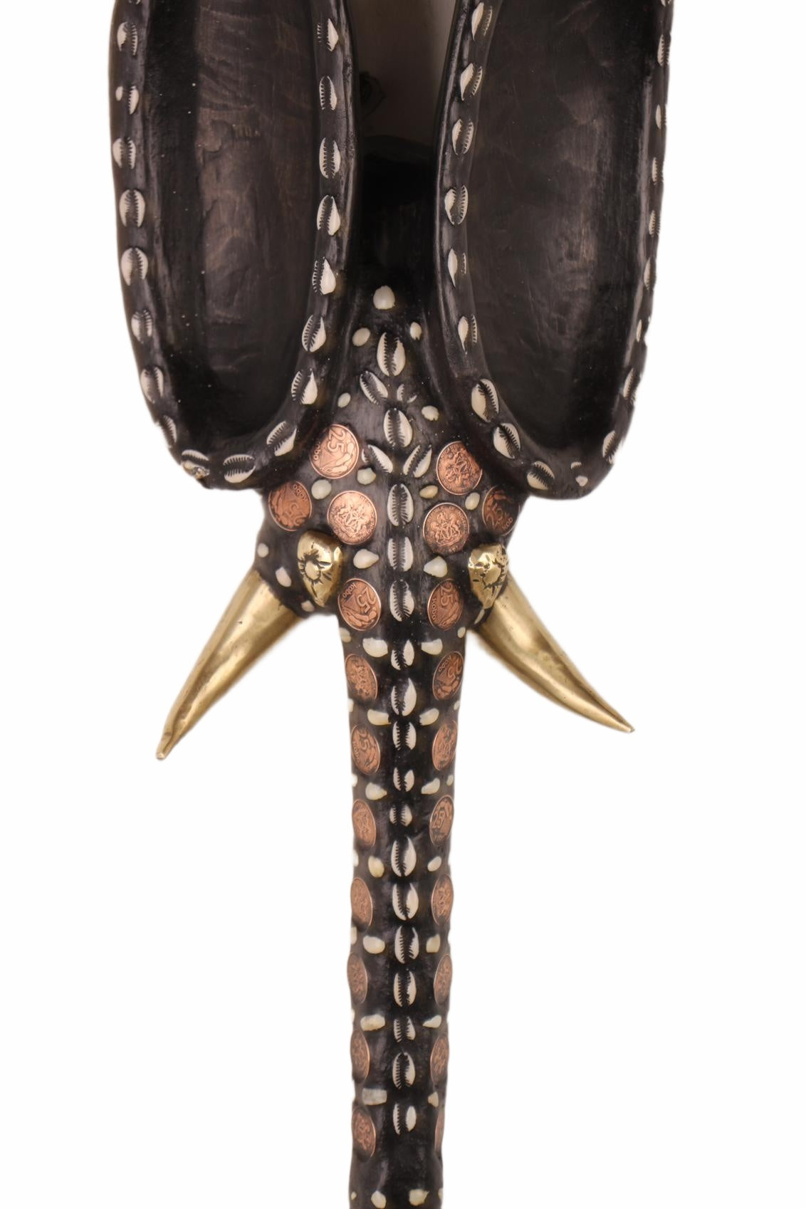 Babanki Tribe Elephant Mask ~26.4" Tall (New 2026) - Jewelry & Adornment