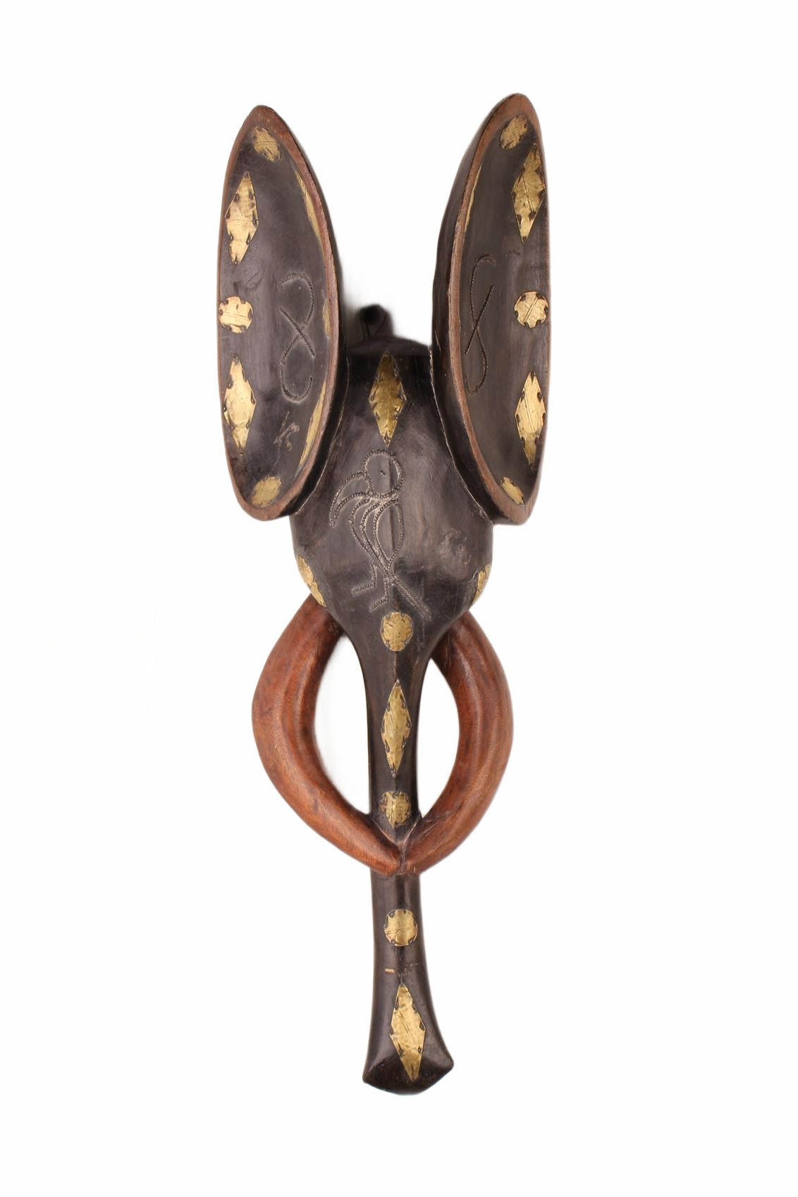 Babanki Tribe Elephant Mask ~27.6" Tall (New 2026) - Jewelry & Adornment