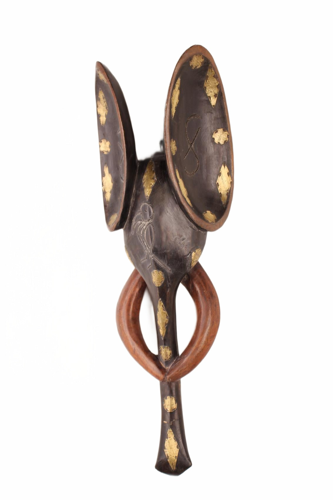 Babanki Tribe Elephant Mask ~27.6" Tall (New 2026) - Jewelry & Adornment