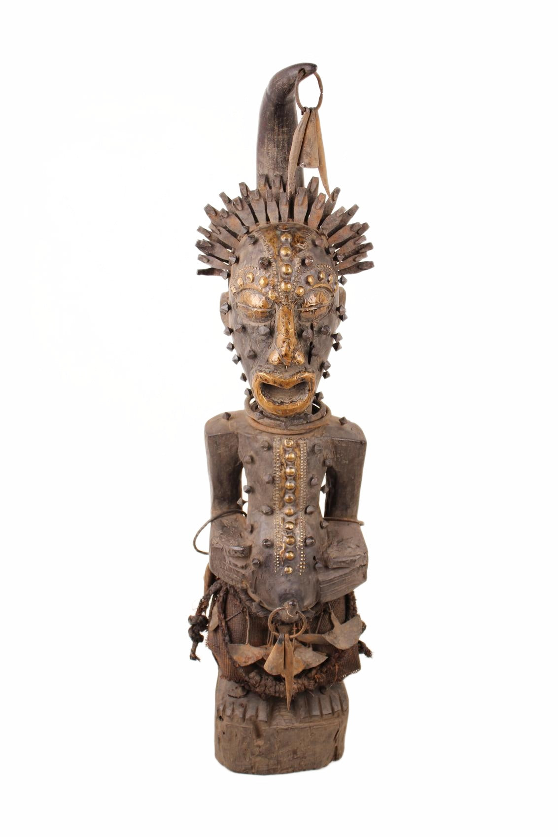 Basonge/Songye Tribe Basongye/Songye Tribe Fetish Statue ~39.4" Tall (New 2026) - Sculpture & Statuary