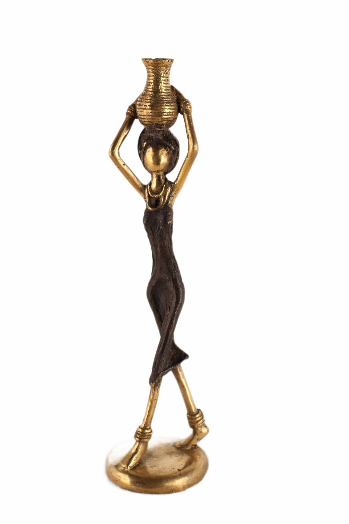 Bwa Tribe Bronze Figures ~10.2" Tall (New 2026) - Sculpture & Statuary
